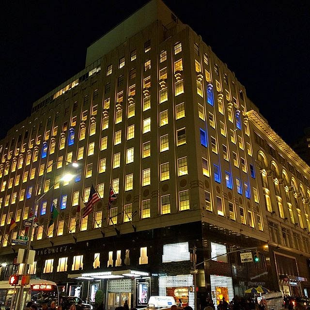 Nice light show.
